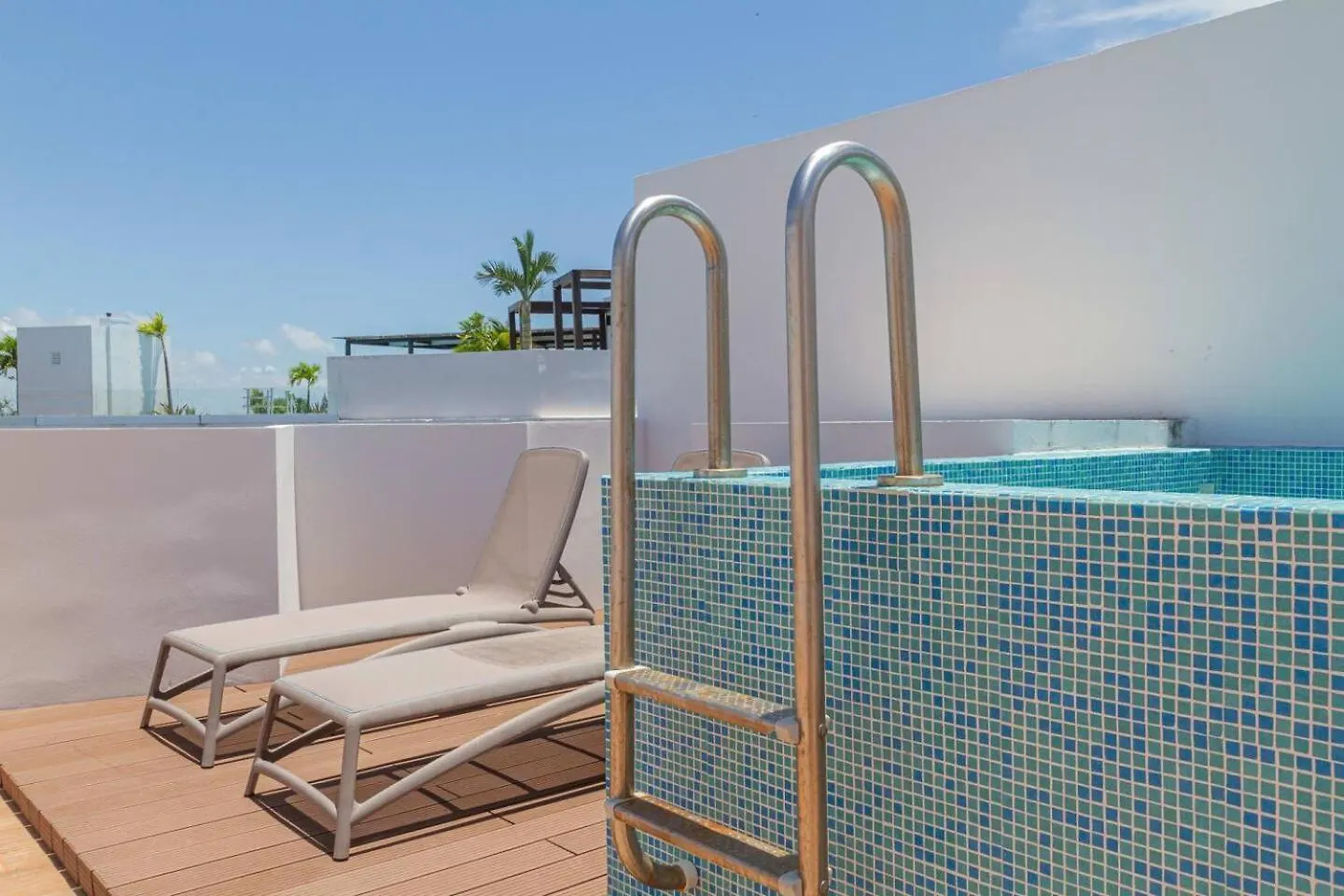Beautiful And Centric 1Br Ph Private Pool Sauna Playa del Carmen Apartment
